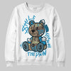 Jordan 3 GS “We Outside” DopeSkill Sweatshirt Smile Through The Pain Graphic Streetwear - White 