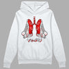 Jordan 12 “Cherry” DopeSkill Hoodie Sweatshirt Breathe Graphic Streetwear - White 