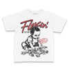 Jordan 1 Low OG "Chicago" DopeSkill Toddler Kids T-shirt Flexin' Graphic Streetwear - White
