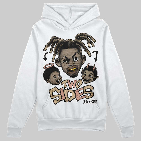 TAN Sneakers DopeSkill Hoodie Two Sides Graphic Streetwear - White