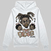 TAN Sneakers DopeSkill Hoodie Two Sides Graphic Streetwear - White