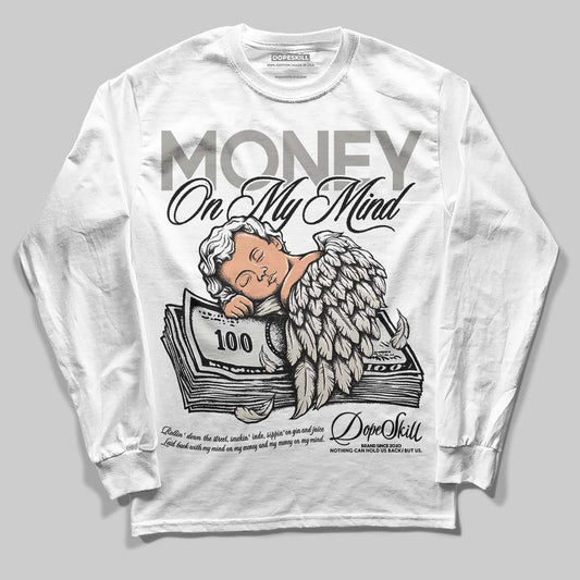 Jordan 3 Retro Pure Money DopeSkill Long Sleeve T-Shirt MOMM Graphic Streetwear - White