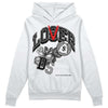 Jordan 1 Low OG “Shadow” DopeSkill Hoodie Sweatshirt Loser Lover Graphic Streetwear - White