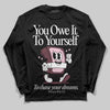 Asics Gel-Cumulus 16 "Port Royal" DopeSkill Long Sleeve T-Shirt Owe It To Yourself Graphic Streetwear - Black