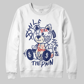 Jordan 11 “Rare Air” DopeSkill Sweatshirt Smile Through The Pain Graphic Streetwear
