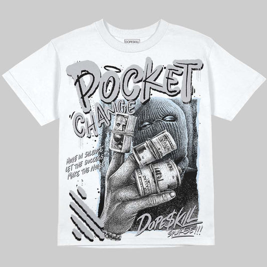 Jordan 11 Retro Low Cement Grey DopeSkill Oversize Print T-Shirt Pocket Change Graphic Streetwear