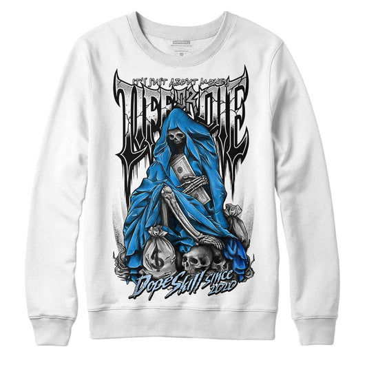 Jordan 6 “Reverse Oreo” DopeSkill Sweatshirt Life or Die Graphic Streetwear - White