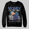 Jordan 8 Retro 'Aqua' 2025 DopeSkill Sweatshirt MOMM Graphic Streetwear - Black