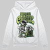 Foamposite Pro 'Pine Green' DopeSkill Hoodie Sweatshirt Paper Chaser Boy Graphic Streetwear - White