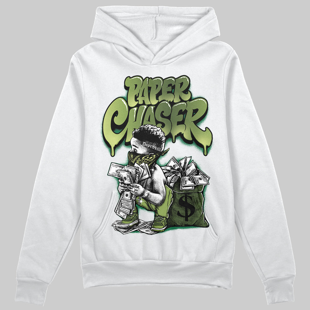 Foamposite Pro 'Pine Green' DopeSkill Hoodie Sweatshirt Paper Chaser Boy Graphic Streetwear - White