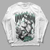 Jordan 3 "Green Glow" DopeSkill Long Sleeve T-Shirt Money On My Mind Graphic Streetwear - White 