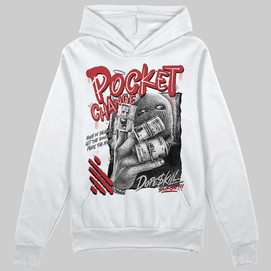 Jordan 8 Retro Bugs Bunny (2025) DopeSkill Hoodie Sweatshirt Pocket Change Graphic Streetwear - White