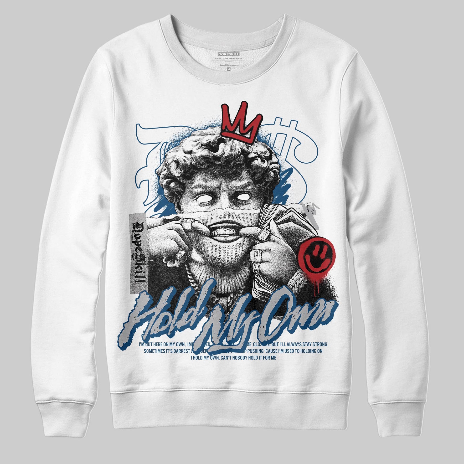 Jordan 12 Retro French Blue (2025) DopeSkill Sweatshirt In My Way Graphic Streetwear