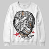 Jordan 11 Retro Low Bred (2025) DopeSkill Sweatshirt Money Longer Graphic Streetwear - White