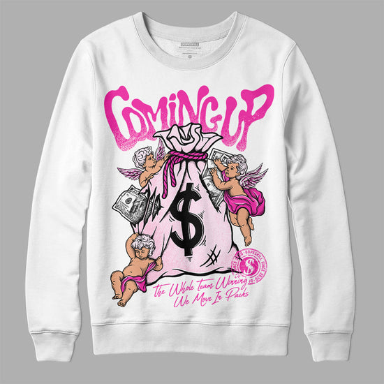 Dunk Low Triple Pink DopeSkill Sweatshirt Money Bag Coming Up Graphic Streetwear - White