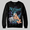Jordan 8 Retro 'Aqua' 2025 DopeSkill Sweatshirt New No Days Off Graphic Streetwear - Black