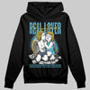 Jordan 11 Retro Gamma Blue (2025) DopeSkill Hoodie Sweatshirt Real Lover Graphic Streetwear - Black