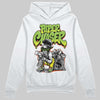 Neon Green Sneakers DopeSkill Hoodie Sweatshirt Paper Chaser Boy Graphic Streetwear - White