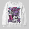 PURPLE Sneakers DopeSkill Sweatshirt Pretty Girl Swag Graphic Streetwear - White