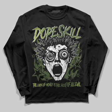 Foamposite Pro 'Pine Green' DopeSkill Long Sleeve T-Shirt Root of Evil Graphic Streetwear - black