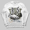 Jordan 5 "Olive" DopeSkill Long Sleeve T-Shirt Trust No One Graphic Streetwear - White 