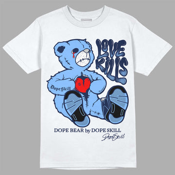 Jordan 5 SE “Georgetown” DopeSkill T-Shirt Love Kills Graphic Streetwear