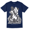 Jordan 3 "Midnight Navy" DopeSkill Navy T-shirt MOMM Bear Graphic Streetwear