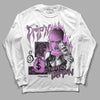 Jordan 2 “Mauve/Off-Noir” DopeSkill Long Sleeve T-Shirt Drip'n Never Tripp'n Graphic Streetwear - White