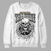 Jordan 4 Retro SE Craft Photon Dust DopeSkill Sweatshirt Trapped Halloween Graphic Streetwear - White 