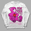 Dunk Low GS “Active Fuchsia” DopeSkill Long Sleeve T-Shirt Love Kills Graphic Streetwear - White