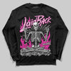 Pink Sneakers DopeSkill Long Sleeve T-Shirt Laid Back Graphic Streetwear - black