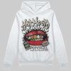 Jordan 5 Retro Reverse Metallic DopeSkill Hoodie Sweatshirt Hot Mouth Graphic Streetwear - White