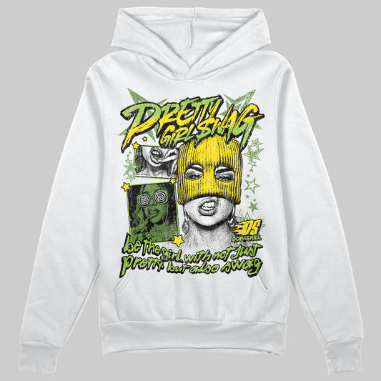 Dunk Low Chlorophyll DopeSkill Hoodie Sweatshirt Pretty Girl Swag Graphic Streetwear - White