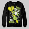 Jordan 13 Retro Bright Cactus DopeSkill Sweatshirt Love Sick Graphic Streetwear - Black