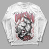 Valentine's Day Collection DopeSkill Long Sleeve T-Shirt Money On My Mind Graphic Streetwear - White