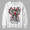 Jordan 2 Retro "Black Cement" DopeSkill Sweatshirt Angels Graphic Streetwear - White 