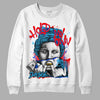 Jordan 2 Low "University Blue" DopeSkill Sweatshirt Hold My Own Graphic Streetwear - White