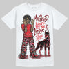 Red Sneakers DopeSkill T-Shirt My Grind Won't Let Me Lose Graphic Streetwear - White