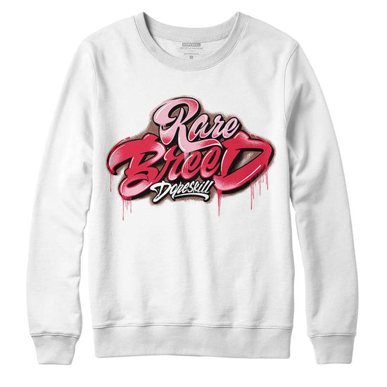 Dunk Low PRM Bacon DopeSkill Sweatshirt Rare Breed Type Graphic Streetwear - White