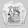 Jordan 11 Low CNY “Year of the Snake” DopeSkill Long Sleeve T-Shirt Broken Bones Graphic Streetwear - White