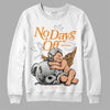 Dunk Low Cool Grey DopeSkill Sweatshirt New No Days Off Graphic Streetwear - White 