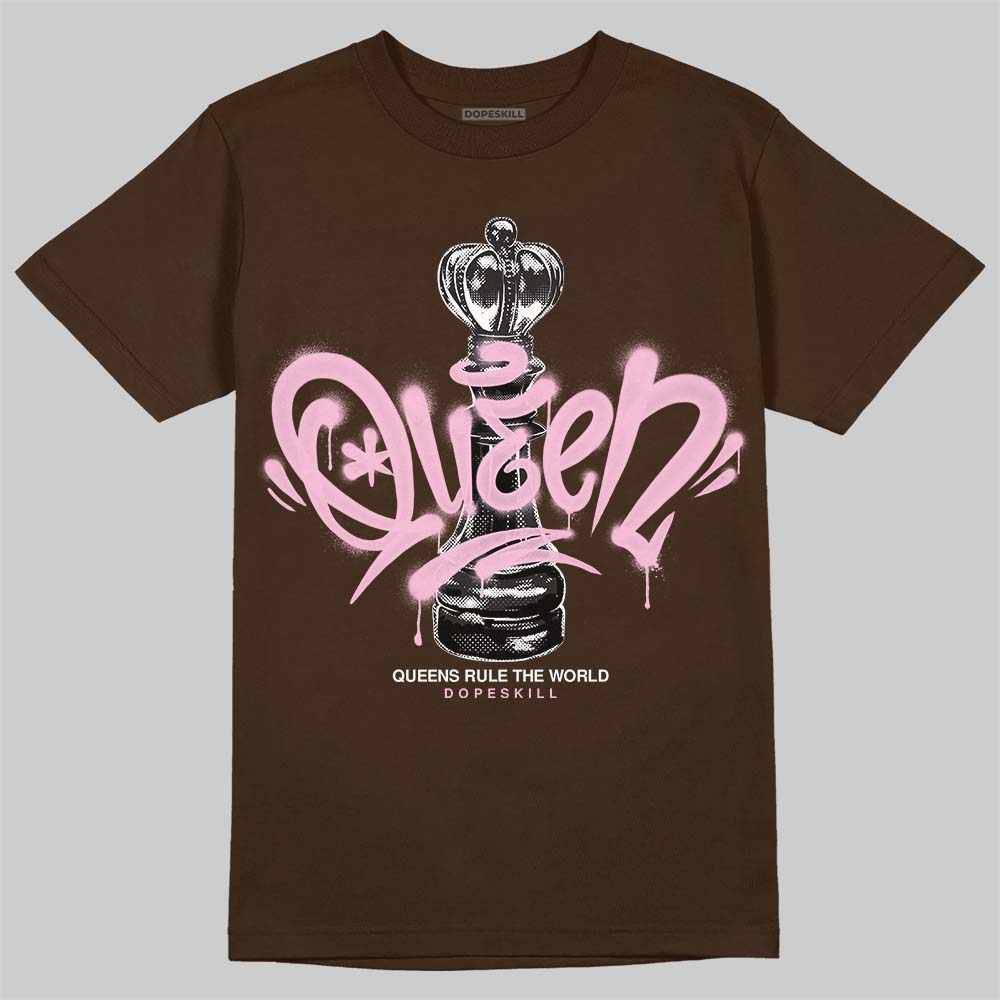 Jordan 11 Retro Neapolitan DopeSkill Velvet Brown T-shirt Queen Chess Graphic Streetwear