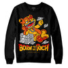 Dunk Low Championship Goldenrod (2021) DopeSkill Sweatshirt Born To Be Rich Graphic Streetwear - Black