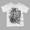 Jordan 1 Retro Low OG Black Cement DopeSkill Toddler Kids T-shirt No Days Off Graphic Streetwear - White