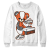 Jordan 3 Georgia Peach DopeSkill Sweatshirt Sneakerhead BEAR Graphic Streetwear - White