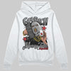 Jordan 4 “Black Cat” (2025) DopeSkill Hoodie Sweatshirt Get Rich Graphic Streetwear - White