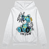Jordan 11 Retro Gamma Blue (2025) DopeSkill Hoodie Sweatshirt Smile Through The Pain Graphic Streetwear - White
