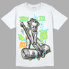 New Balance 9060 “Cyan Burst” DopeSkill T-Shirt Then I'll Die For It Graphic Streetwear - White