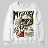 Jordan 12 Retro 'Taxi' 2025 DopeSkill Sweatshirt Mystery Ghostly Grasp Graphic Streetwear - White