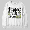 Jordan 11 “Inner Beast” DopeSkill Sweatshirt Protect Me From Evil Graphic Streetwear - White
